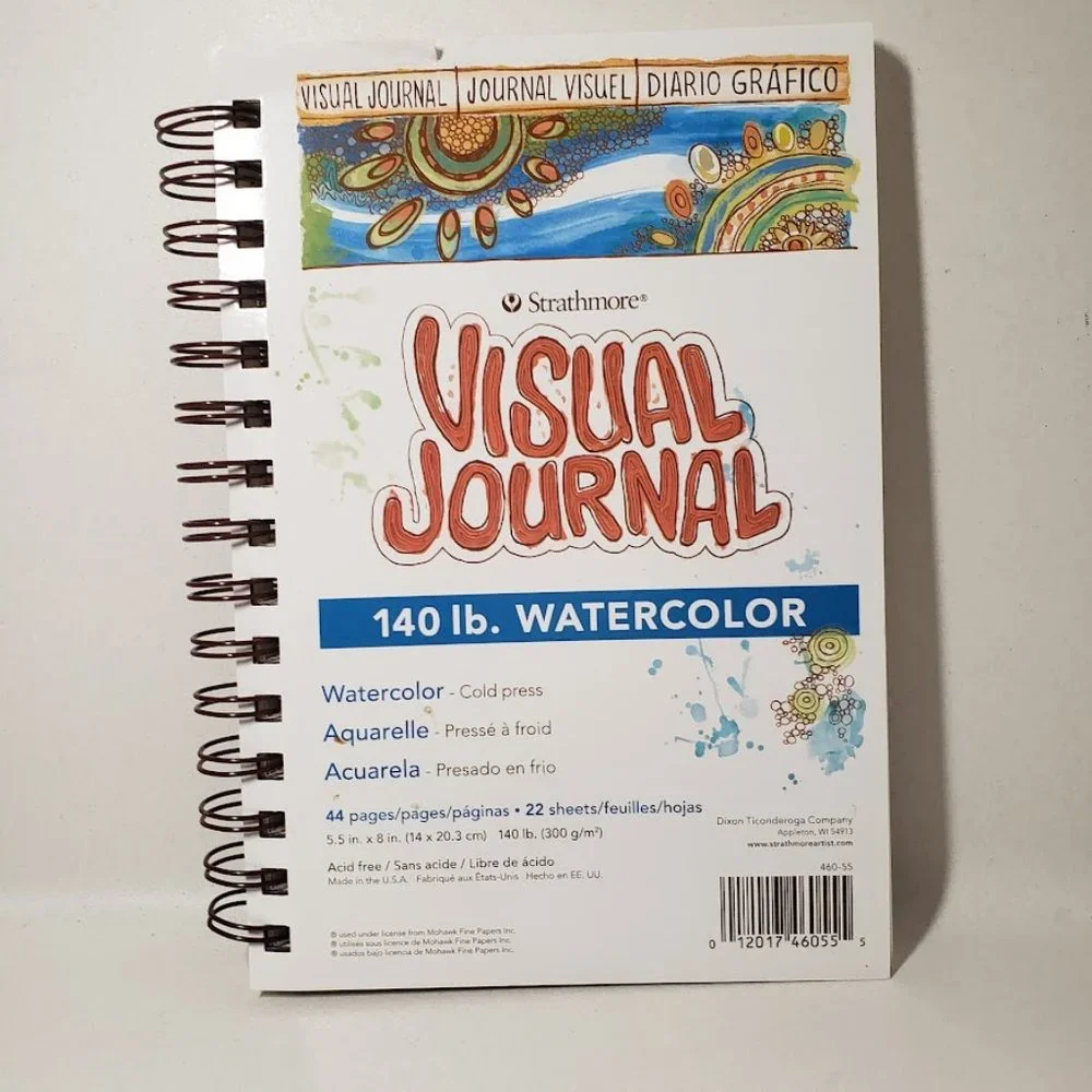 New Strathmore 460-55 400 Series Visual Watercolor Journal art supplies paper - Picture 1 of 9